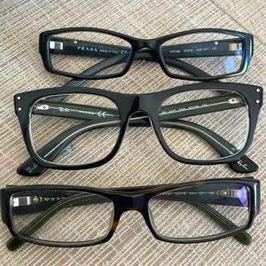 set of three frames.